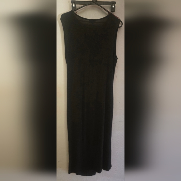 Elegant Dark Grat Sleeveless Dress From Avln Studio Size XL - Picture 1 of 7